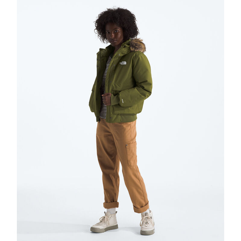 Women's Arctic Bomber, FOREST OLIVE, hi-res image number 2