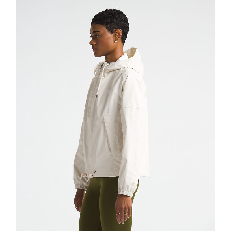 Women's Antora Rain Hoodie, WHITE DUNE, hi-res image number 3