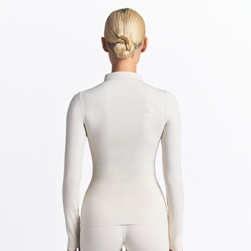 The North Face X SKIMS W Refina Long Sleeve Top, SK BONE, hi-res image number 2