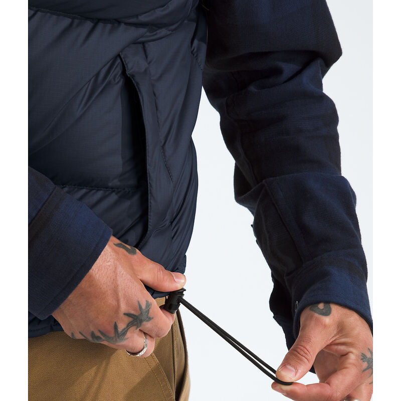 Men's 1996 Retro Nuptse Vest, SUMMIT NAVY-TNF BLACK-RECYCLED DOWN, hi-res image number 6