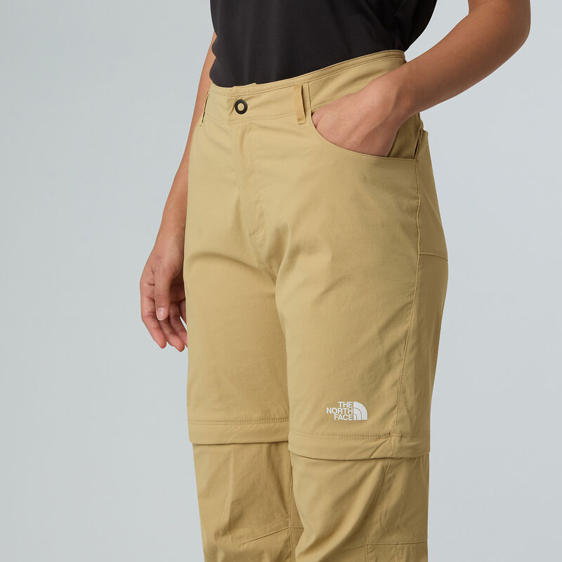 Women's Exploration Convertible Regular Straight Pants, KHAKI STONE, hi-res image number 5
