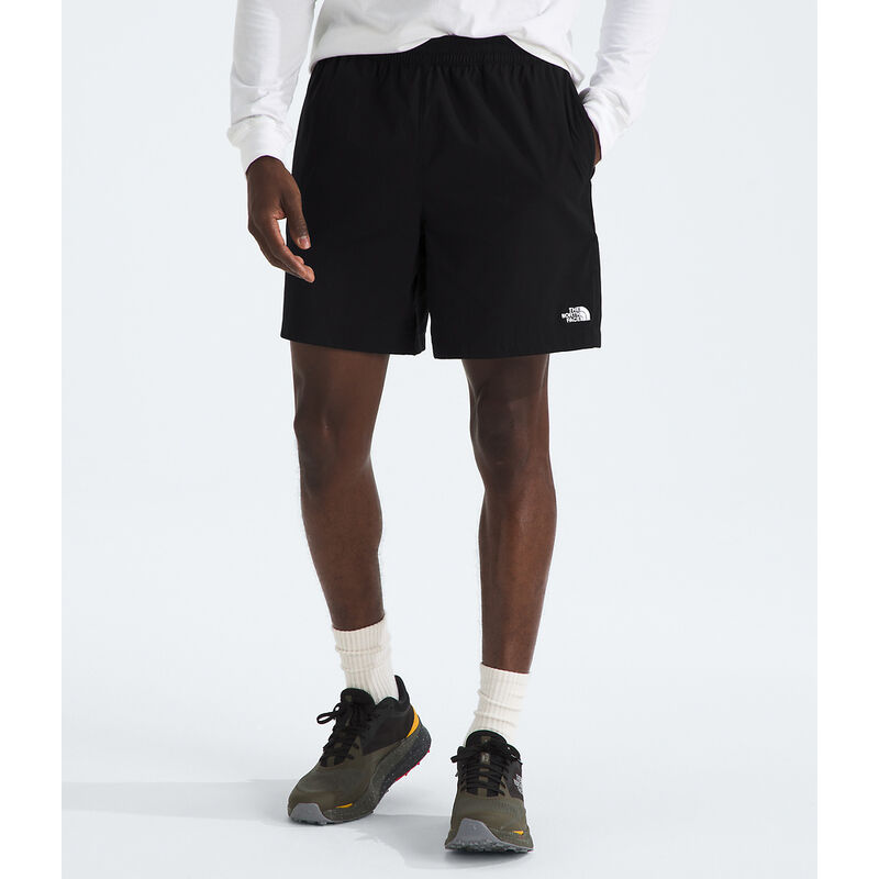 Men's Class V Pathfinder Pull-On 7" Shorts, TNF BLACK, hi-res image number 1