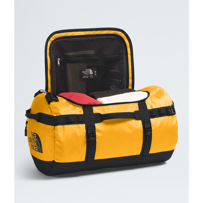 Base Camp Duffel - Small (50L), SUMMIT GOLD-TNF BLACK-NPF, hi-res image number 4