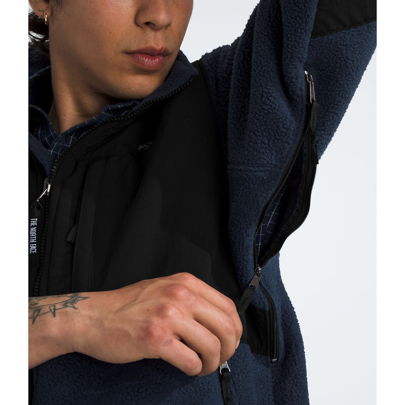 Men's Retro Denali Fleece Jacket, SUMMIT NAVY-TNF BLACK, hi-res image number 7