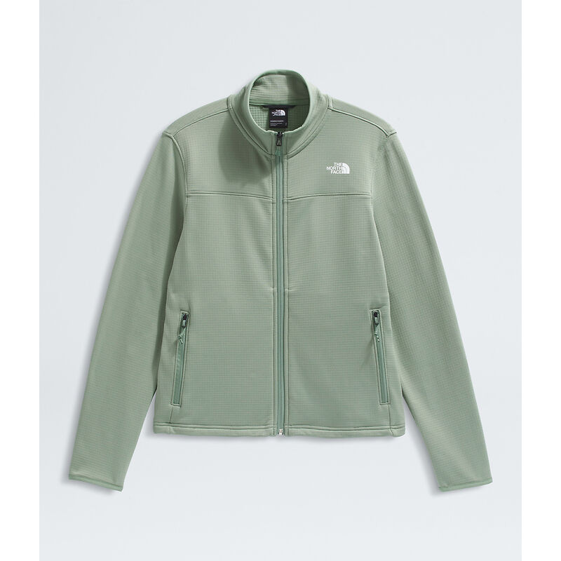 Women's Cedar Trail Grid Fleece Jacket, SLATE MOSS, hi-res image number 6