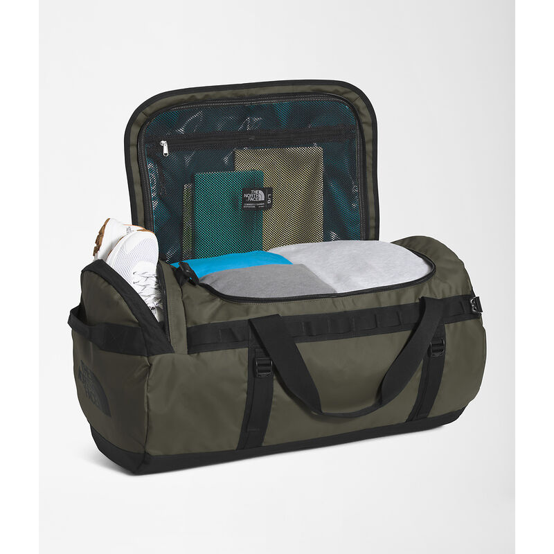 Base Camp Duffel - Large (95L), NEW TAUPE GREEN-TNF BLACK-NPF, hi-res image number 4