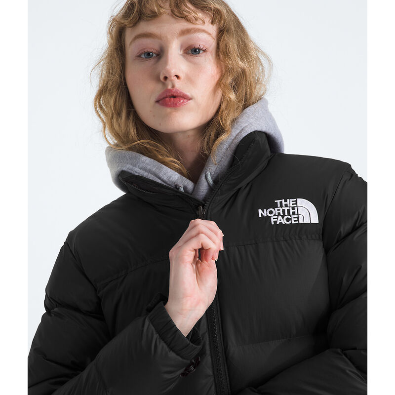 Women's 1996 Retro Nuptse Jacket, TNF BLACK-RECYCLED DOWN, hi-res image number 3