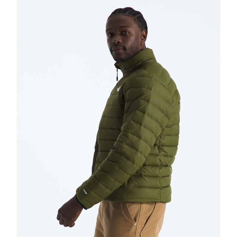 Men's Classic Down Jacket, WOODLAND GREEN, hi-res image number 3