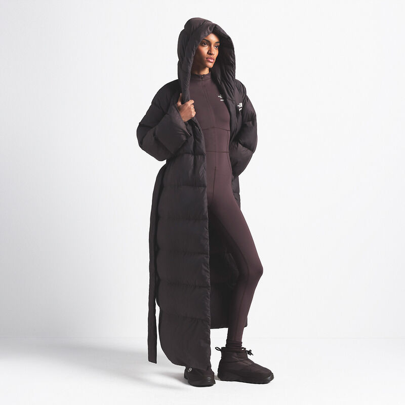 The North Face X SKIMS W Nuptse Wrap Parka, SK PHOENIX, hi-res image number 4