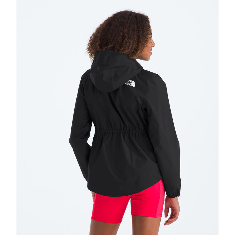 Girls' Antora Rain Jacket, TNF BLACK-TNF BLACK, hi-res image number 4