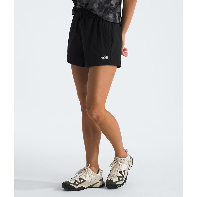 Women's Class V Pathfinder Pull-On 3" Shorts, TNF BLACK, hi-res image number 3