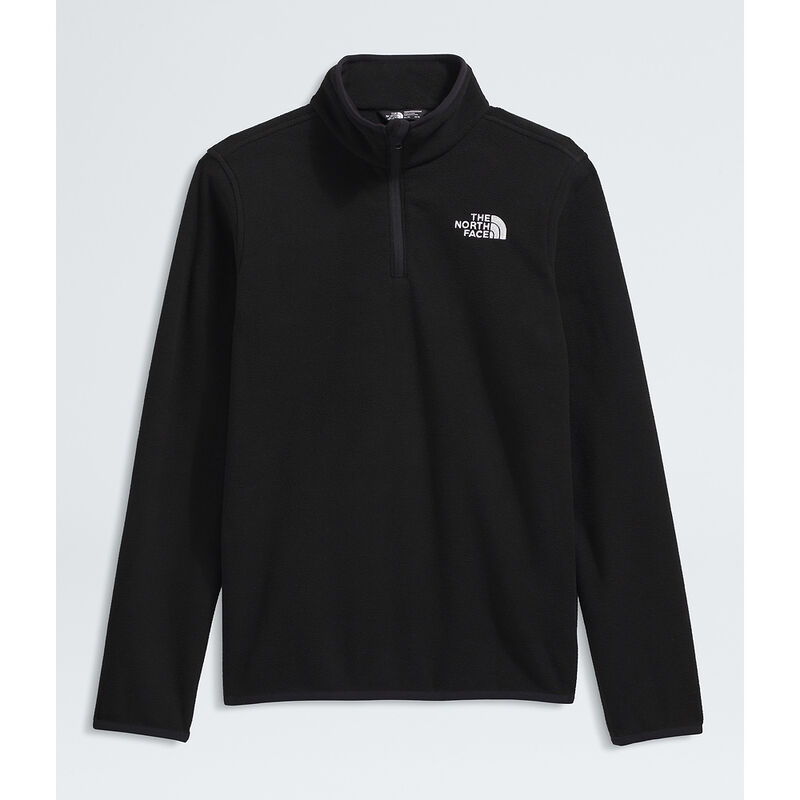Teen Glacier &frac14; Zip Pullover, TNF BLACK, hi-res image number 6