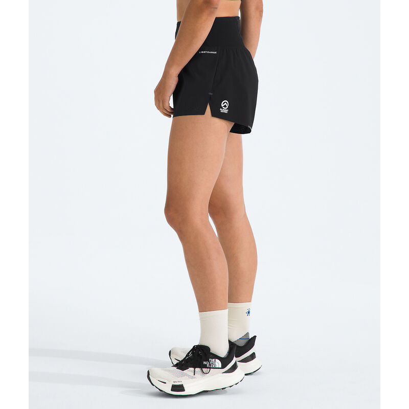 Women's Summit Series Pacesetter 3" Run Shorts, TNF BLACK, hi-res image number 3