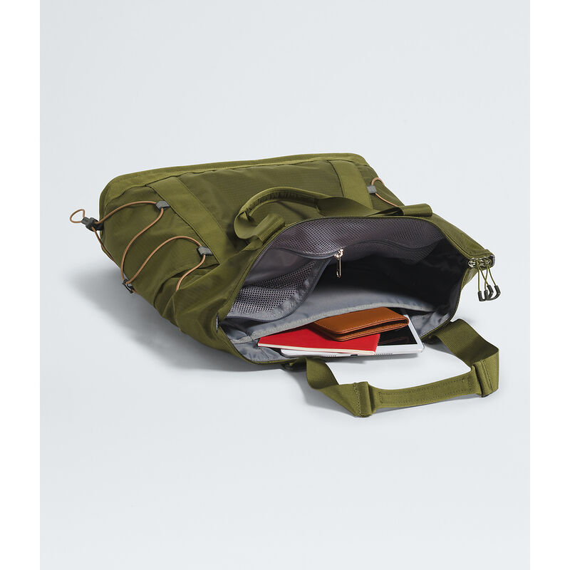 Borealis Tote, FOREST OLIVE-UTILITY BROWN, hi-res image number 4
