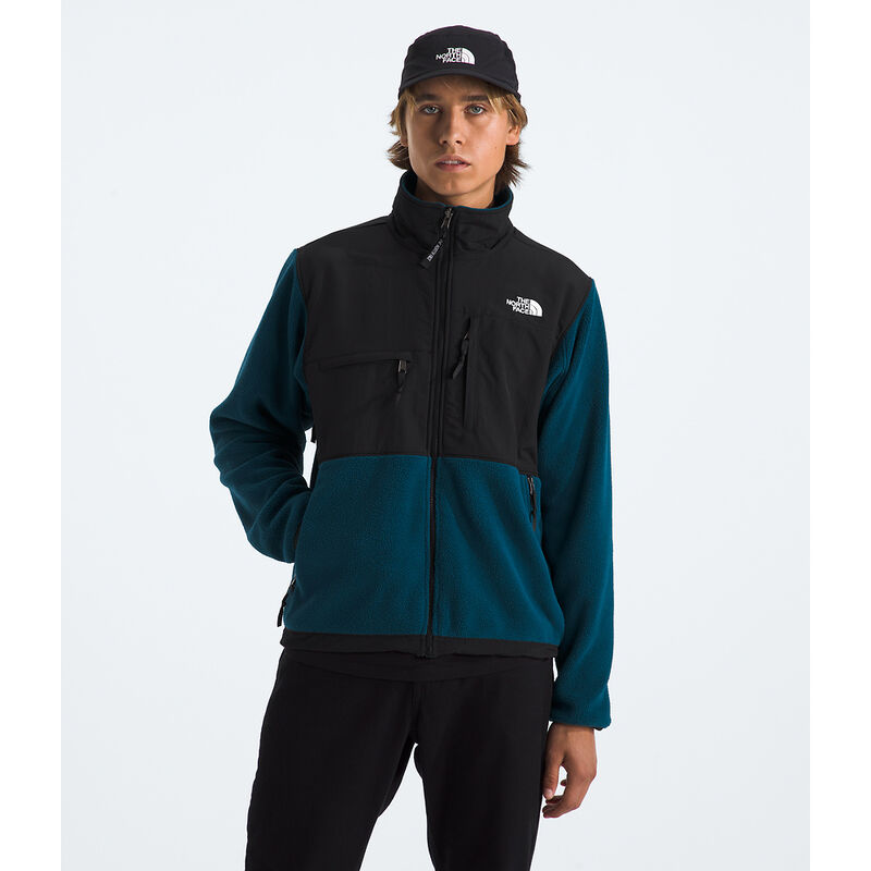 Men's Retro Denali Fleece Jacket, MIDNIGHT PETROL-TNF BLACK, hi-res image number 1