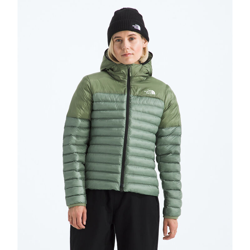 Women's Terra Peak Hooded Jacket, SLATE MOSS-BARK MIST, hi-res image number 1