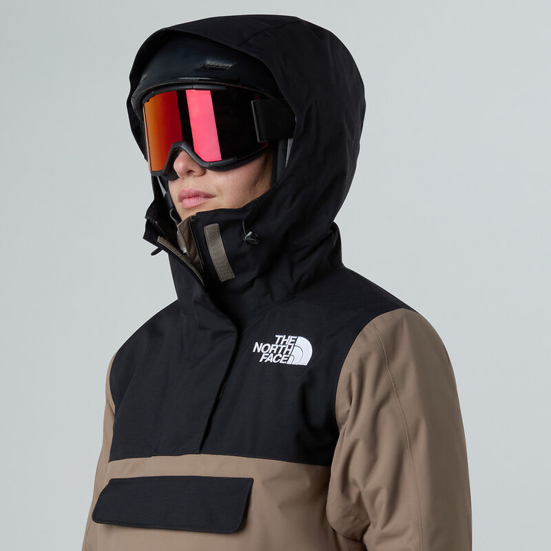 Women's Driftview Anorak, MOCHA BROWN-TNF BLACK, hi-res image number 5