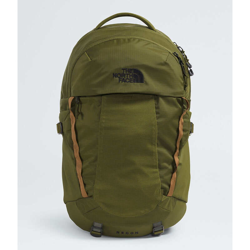 Women's Recon Backpack, FOREST OLIVE-UTILITY BROWN, hi-res image number 1