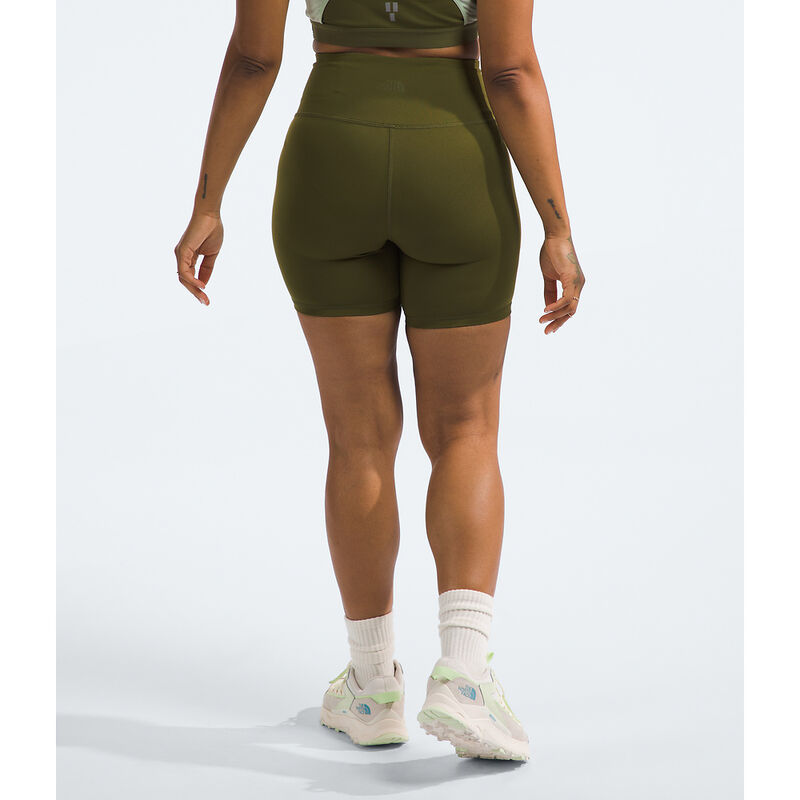 Women's Dune Sky Tight Shorts, FOREST OLIVE, hi-res image number 4