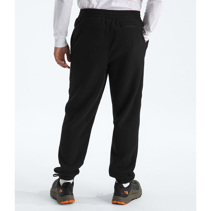 Men's Glacier Fleece Track Pants, TNF BLACK, hi-res image number 4
