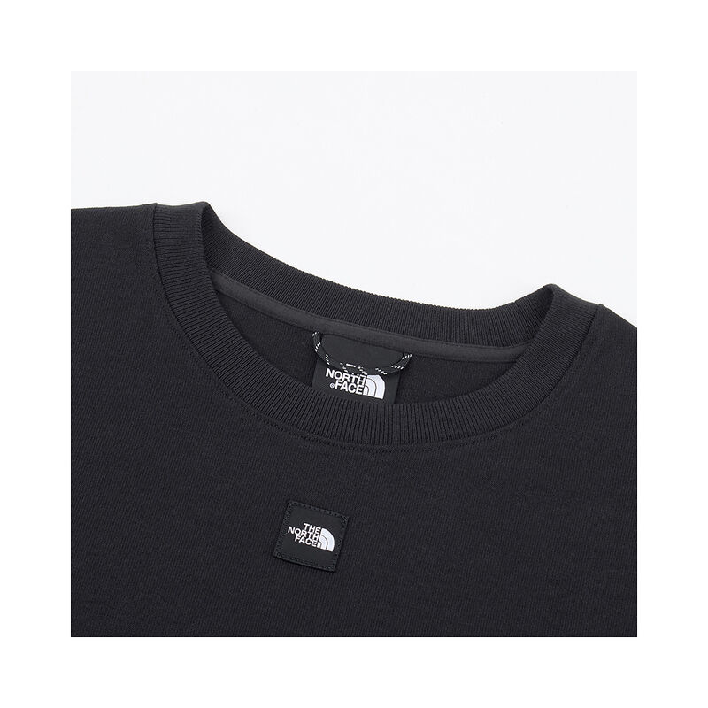 Women's Relaxed Logo Short-Sleeve Tee - AP, TNF BLACK, hi-res image number 3