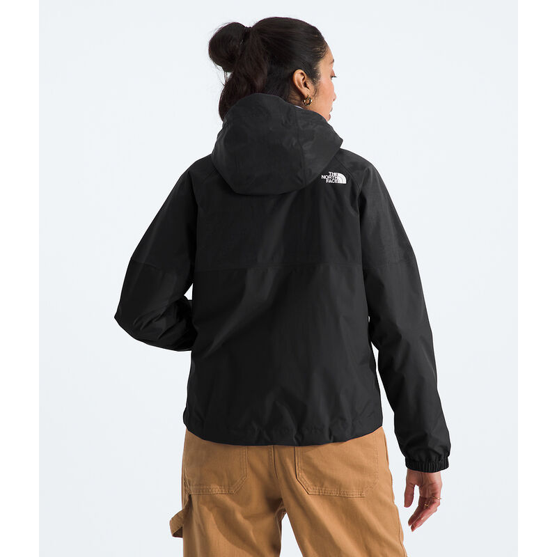 Women's Antora Rain Hoodie, TNF BLACK-NPF, hi-res image number 4