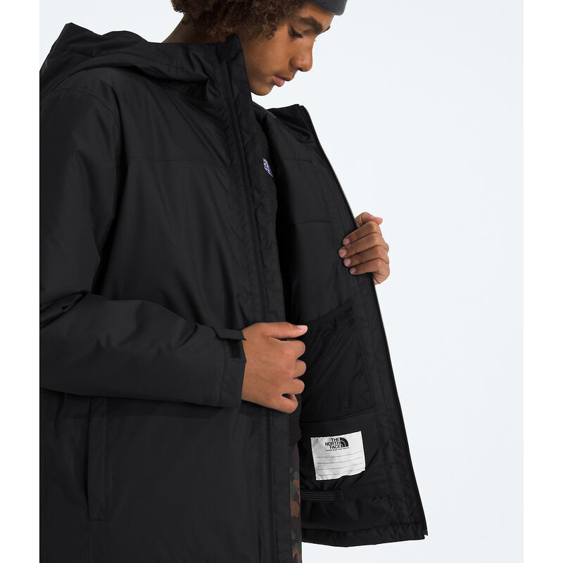 Boys' Freedom Insulated Jacket, TNF BLACK, hi-res image number 4