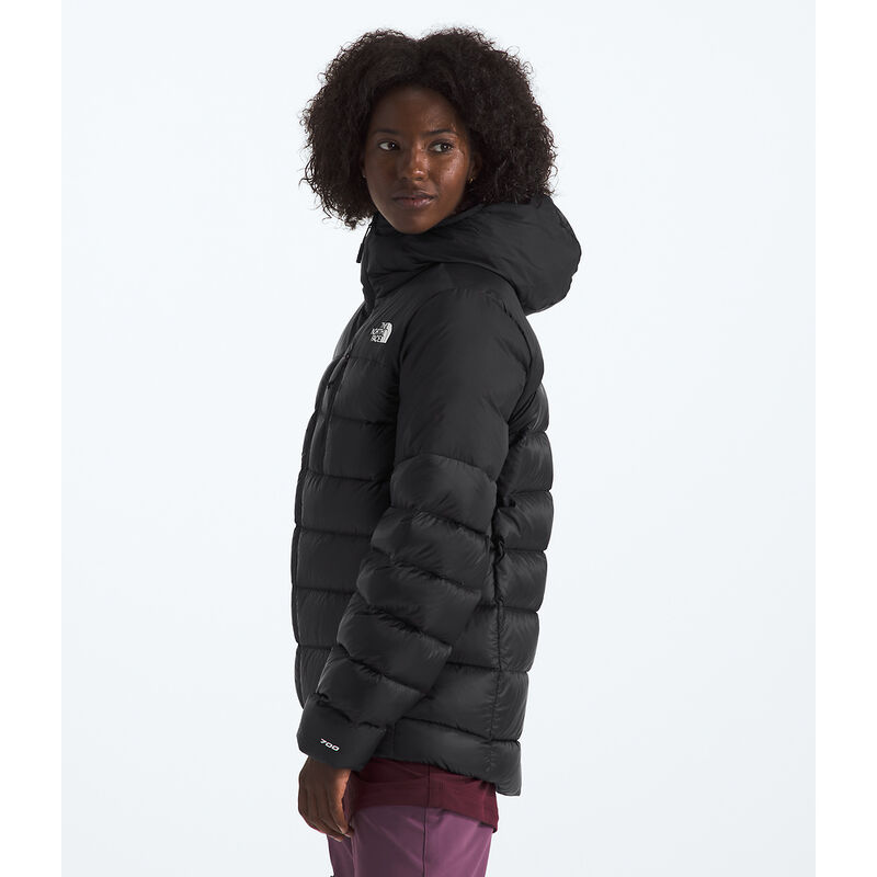 Women's Kalix Down Hooded Jacket, TNF BLACK, hi-res image number 3