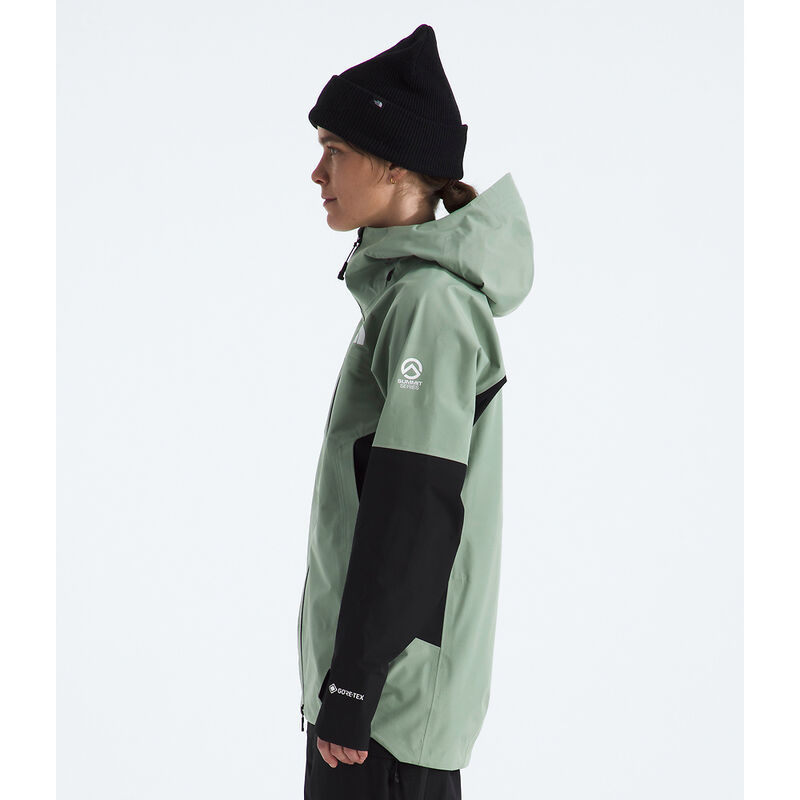Women's Summit Series Eastwall GORE-TEX Jacket, SLATE MOSS-TNF BLACK, hi-res image number 3