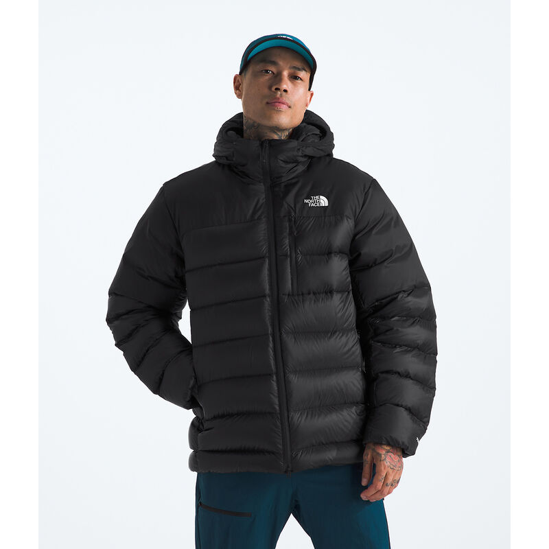 Men's Kalix Down Hooded Jacket, TNF BLACK, hi-res image number 1