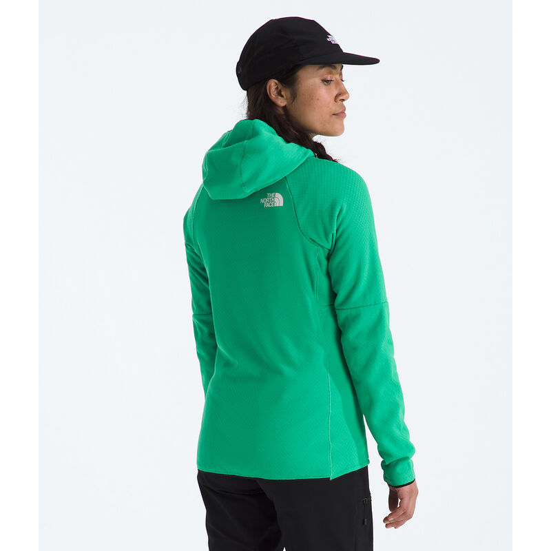 Women's Summit Series FUTUREFLEECE&trade; Full Zip Hoodie, NEBULA GREEN, hi-res image number 5