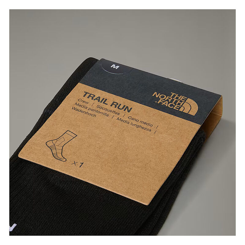 Trail Run Crew Socks, TNF BLACK, hi-res image number 5