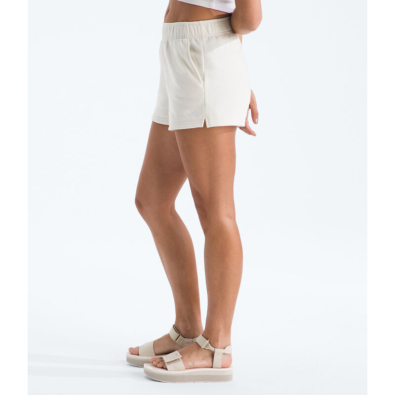 Women's Core Shorts, WHITE DUNE-TNF WHITE, hi-res image number 2