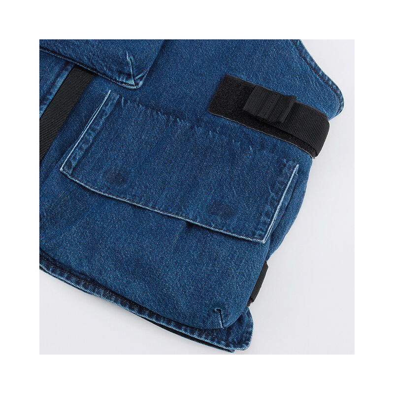 Men's Denim Modular Vest - AP, ESTATE BLUE, hi-res image number 4