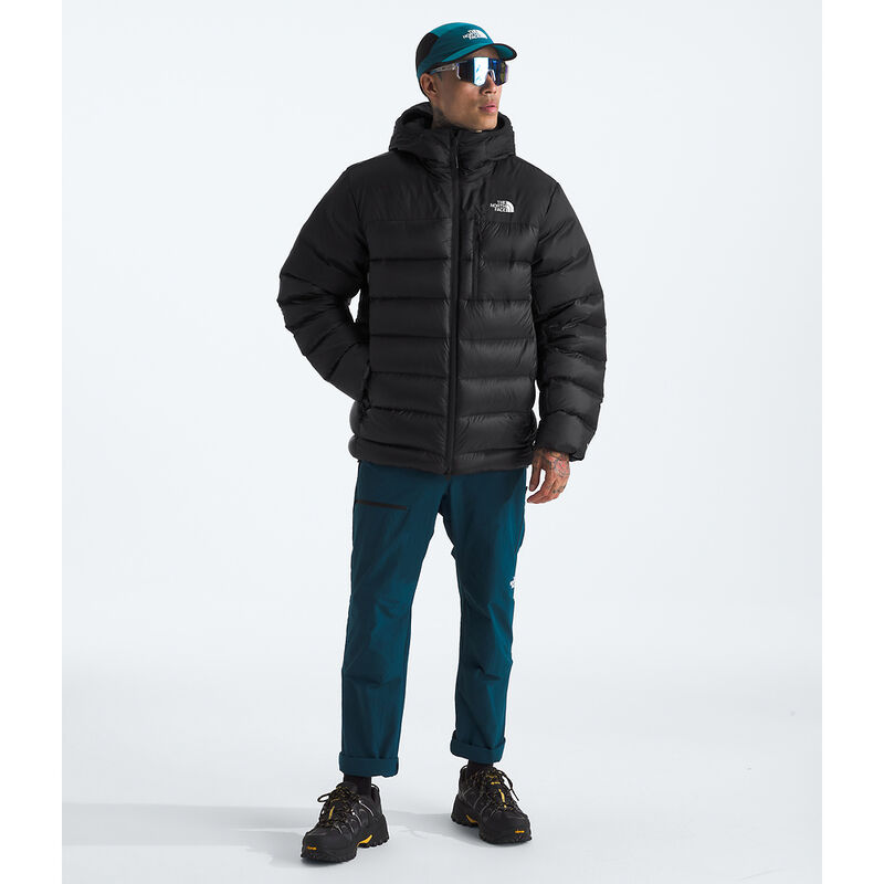 Men's Kalix Down Hooded Jacket, TNF BLACK, hi-res image number 2