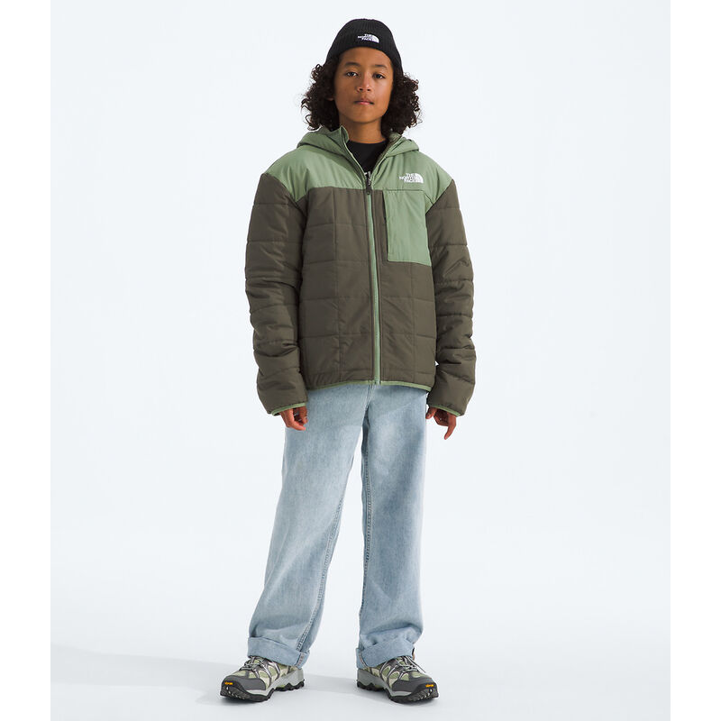 Boys' Reversible Shasta Full Zip Hooded Jacket
