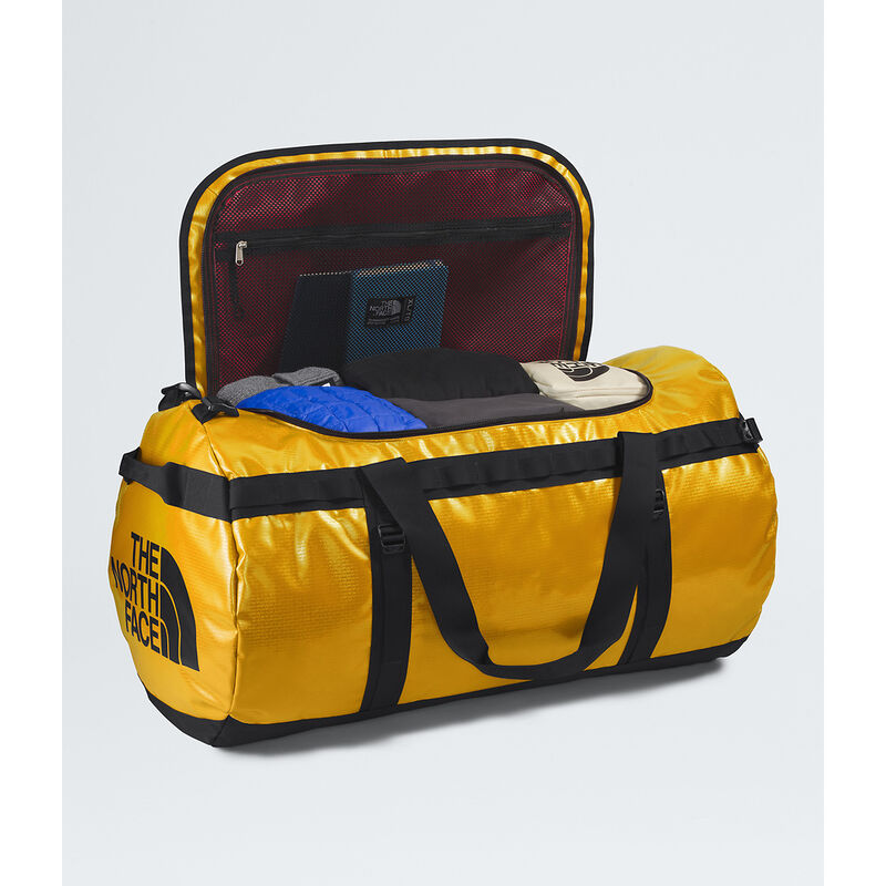 Base Camp Duffel - Extra Large (132L), SUMMIT GOLD-TNF BLACK-NPF, hi-res image number 4