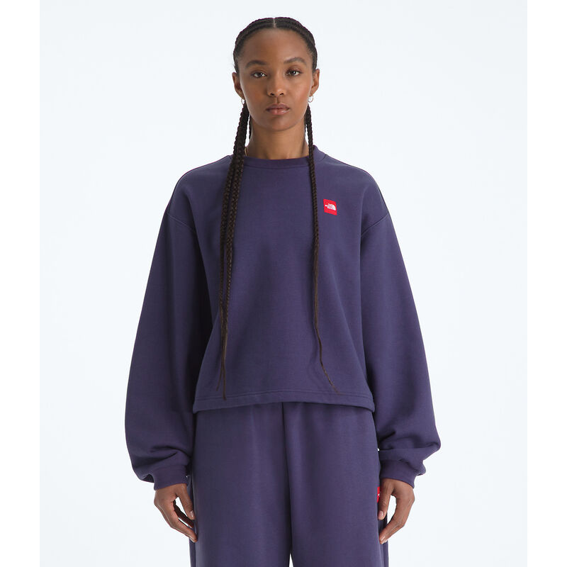 Women's TNF&trade; Red Box Crew, ETERNAL PURPLE, hi-res image number 1