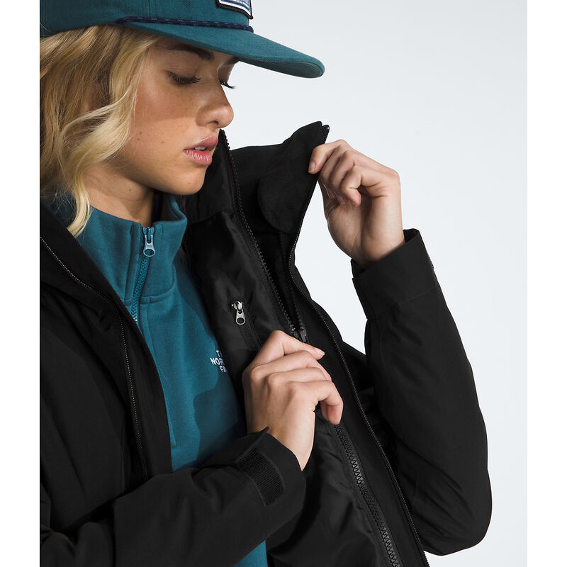 Women's Carto Mono Triclimate&reg; Hooded Jacket, TNF BLACK, hi-res image number 6