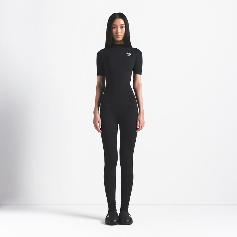 The North Face X SKIMS W Refina Short Sleeve Top, SK ONYX, hi-res image number 3