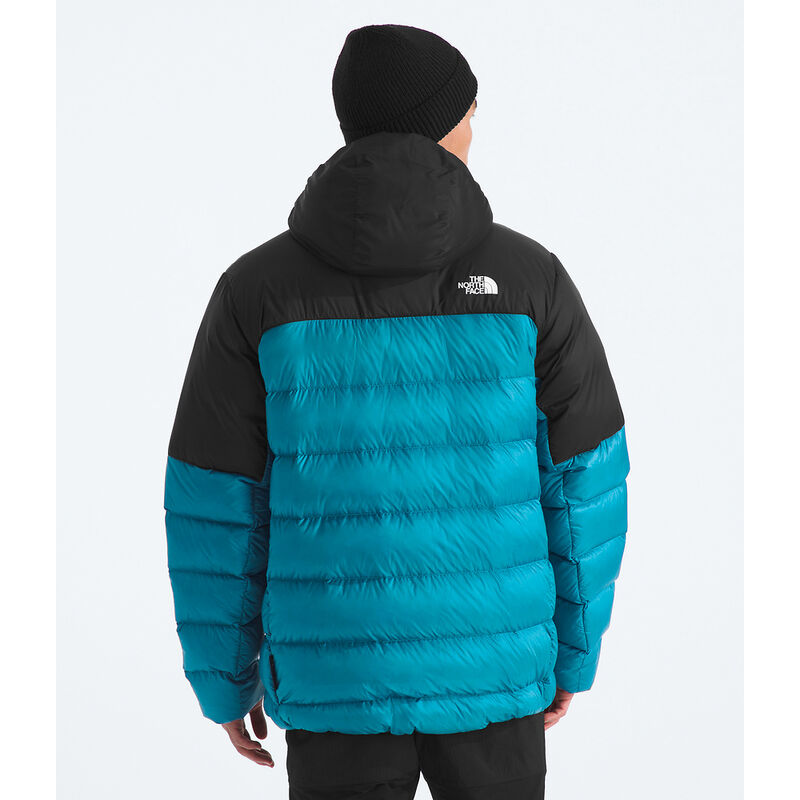 Men's Kalix Down Hooded Jacket, DUSK BLUE-TNF BLACK, hi-res image number 6