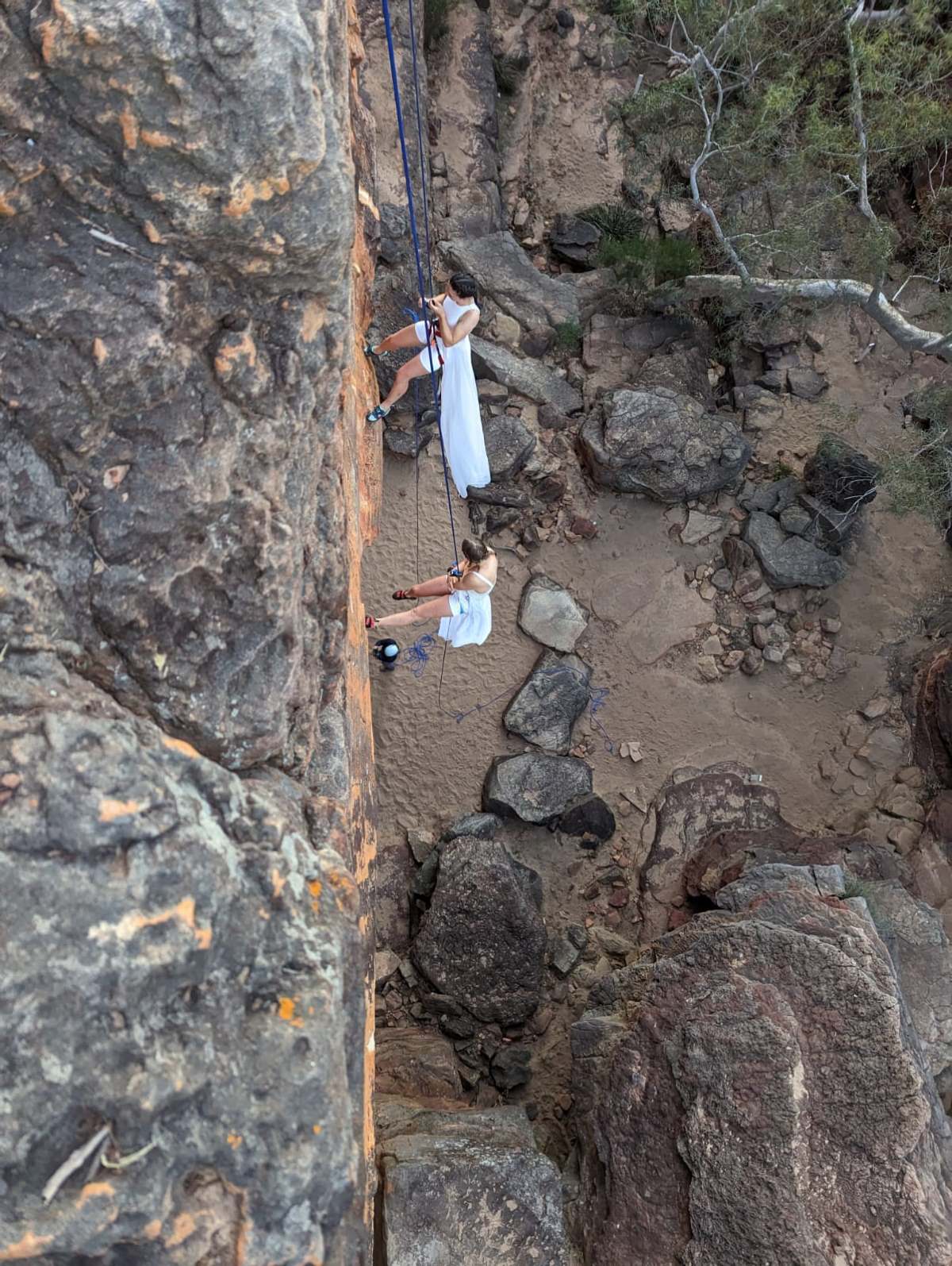 Vertical Dance on the Murchison River 