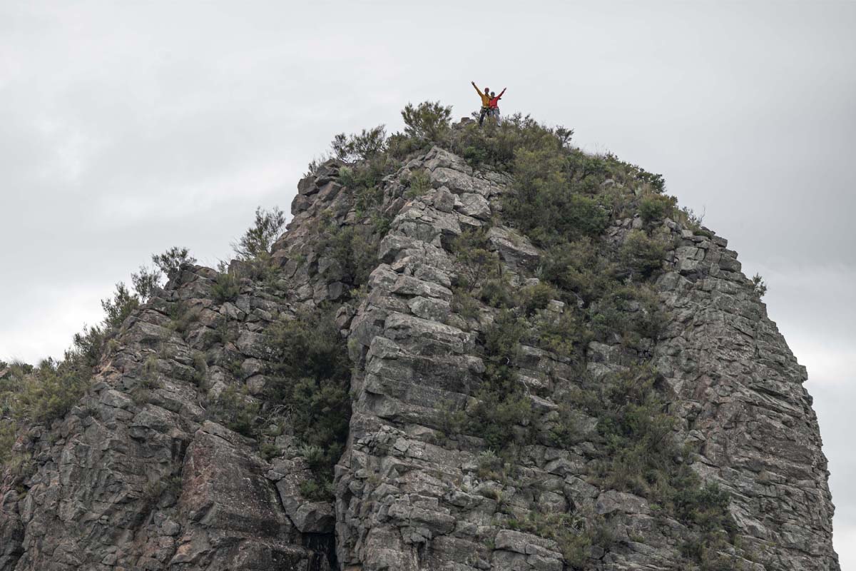 The summit of Belougery Spire